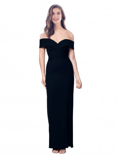 Wholesale Black Mermaid Sweetheart Long Formal Dress